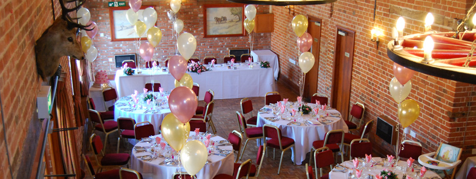 The barn is fantastic for your suffolk wedding